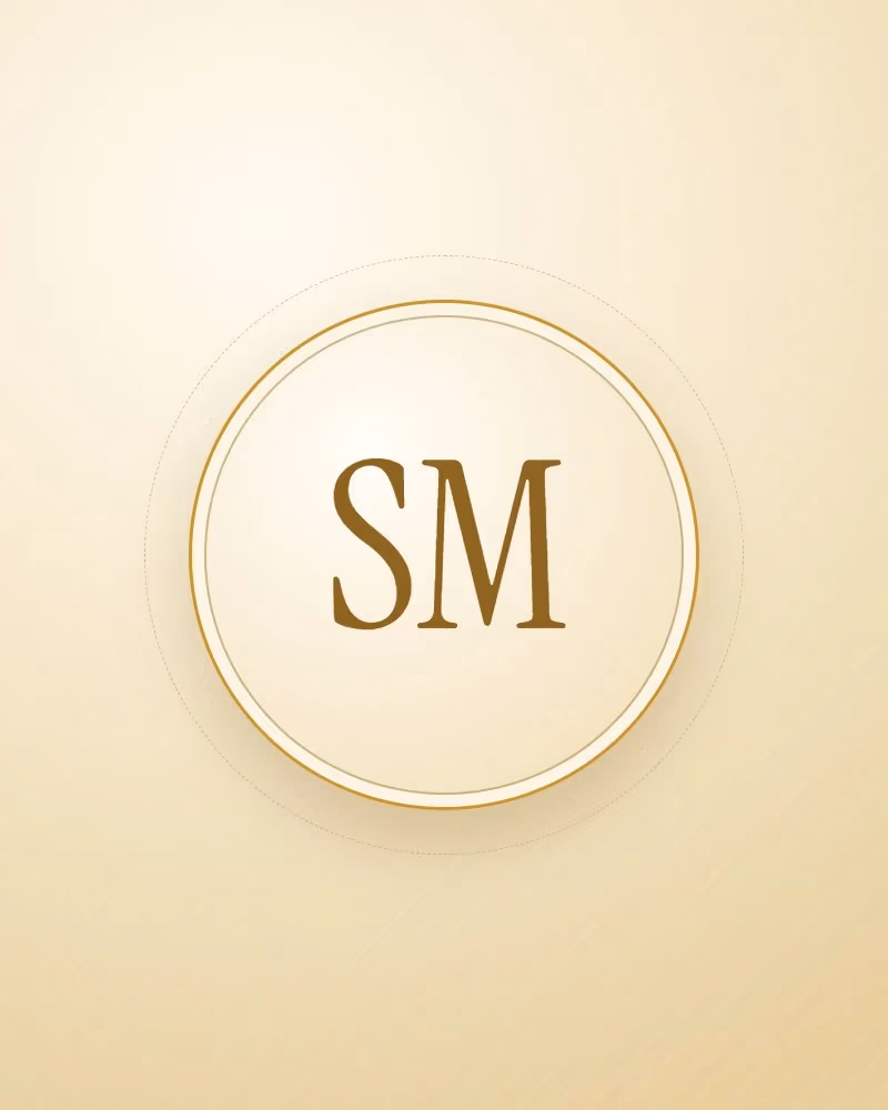 SM monogram for Shruti Maharjan, founder of Global Zeno